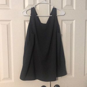 Grey silky camisole